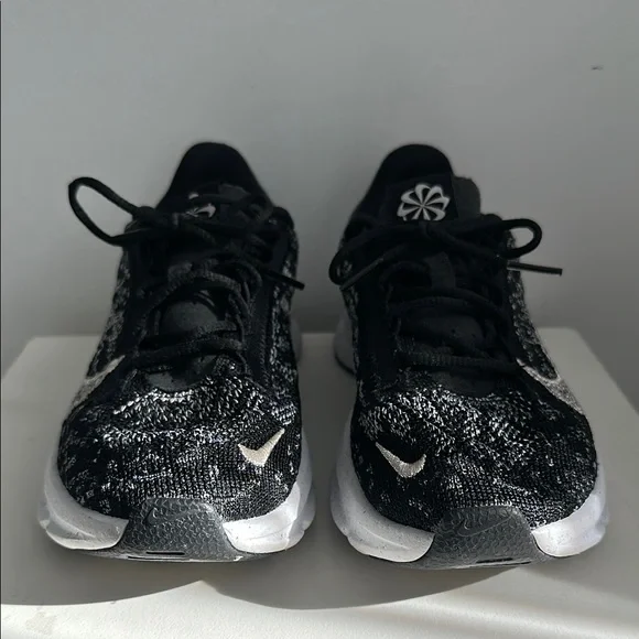 Nike | Womens SuperRep Go 3 Flyknit Next Nature, (Black/White) - Size 6.5 - Picture 3 of 8